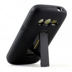 Wholesale Samsung Galaxy Avant G386 Armor Hybrid Stand (Black)